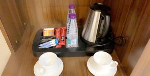 برج الأعمال的咖啡和沏茶工具