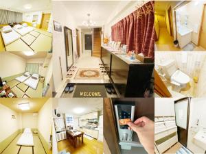 德岛Reinahill - Vacation STAY 67181v的浴室和房间照片的拼合