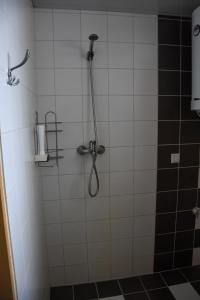 Vao维罗旅馆的带淋浴喷头的浴室