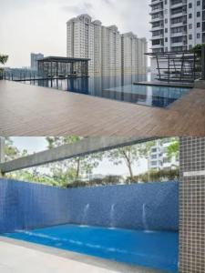 Usj One Residence @ Homestay内部或周边的泳池