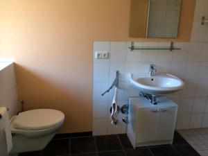 FriedenstalMahari的一间带卫生间和水槽的浴室