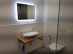 Haus Soestblick - Ferienwohnung的一间浴室