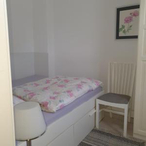 Hamburg Niendorf-Suite客房内的一张或多张床位