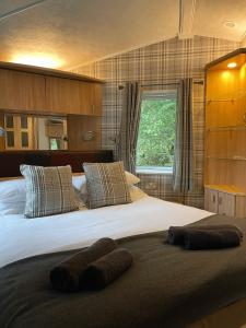 SwarlandPercy Wood Lodges with Hot Tubs的相册照片