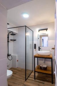 Villa Prespa的一间浴室