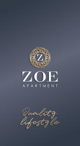 弗尔沙茨ZOE apartment的zoi指定注册处的标志