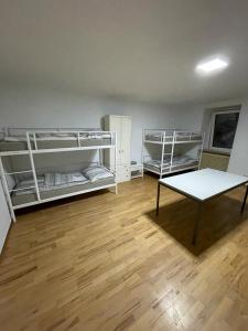 Schlaffburg客房内的一张或多张双层床