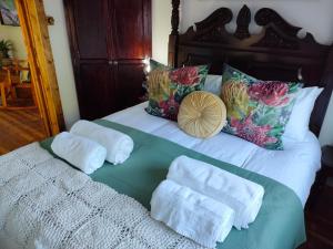 波切夫斯特鲁姆Summer1840的床上有两张折叠毛巾