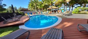 哈瓦那海滨公寓式酒店内部或周边泳池景观