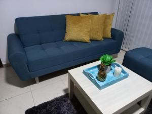 Apartamento en La Tebaida Quindio Eje Cafetero的休息区