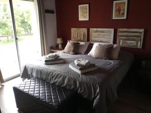Posada La Serena客房内的一张或多张床位
