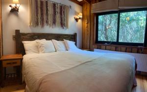 普孔卡瓦尼亚斯自然公园山林小屋客房内的一张或多张床位