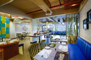 Amoravida By 7 Apple Resorts, Goa餐厅或其他用餐的地方