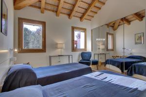 TORRE-BARBARIGA country house,3 beds,3 bath,parking客房内的一张或多张床位