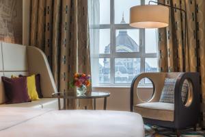 Radisson Blu Hotel, Antwerp City Centre客房内的一张或多张床位