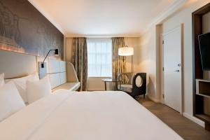 Radisson Blu Hotel, Antwerp City Centre客房内的一张或多张床位