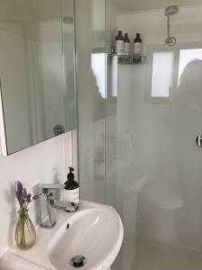Tiny Home … BIG Views的一间浴室