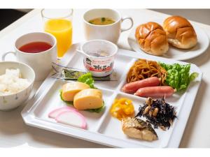 
阿本特静冈酒店提供给客人的早餐选择
