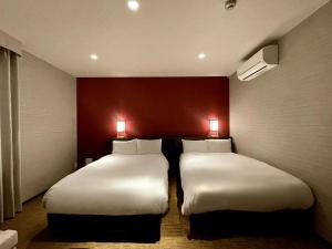 Kyoto Granbell Hotel hanareya客房内的一张或多张床位