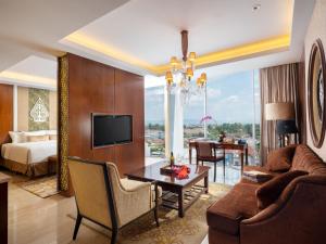 ARTOTEL Suites Bianti Yogyakarta, CHSE Certified的休息区
