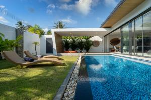 Labriz Ocean Villa - Tropical Modern Living内部或周边的泳池