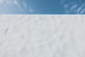 阿达玛斯Ventus di Milo的白色的墙,背后是天空