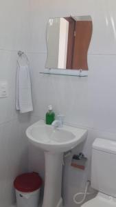 Suíte em Japaratinga com Vista do Mar的一间浴室