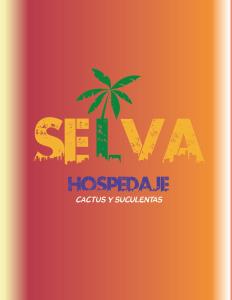 瓦尔帕莱索Selva Hospedaje的棕榈树海滩标志