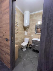 Evro Lux 3 комнаты的一间浴室