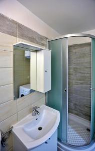 New studio apartman Emda u centru Splita的一间浴室