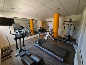 阿瓜德尔德西尔托酒店的健身中心和/或健身设施