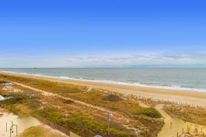 大洋城Sea Watch II的享有海滩和大海的空中景致