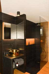特日内茨Luxury apartment with private sauna Pod Javorovým的相册照片