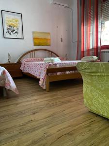 Appartamento Sul Lungomare客房内的一张或多张床位