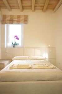 阿尔塔穆拉圣弗朗西斯科住宿加早餐旅馆的一间卧室设有一张大床和窗户