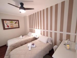 Vía Romana客房内的一张或多张床位