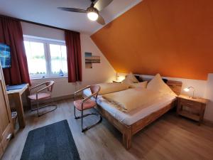 Naturwert Hotel Garni Ursula客房内的一张或多张床位