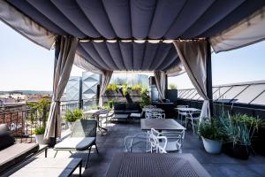 克拉科夫老城英迪格酒店餐厅或其他用餐的地方