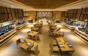 海得拉巴机场诺富特酒店餐厅或其他用餐的地方