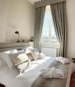 Chambres d'hôtes Relais Mira Peis客房内的一张或多张床位