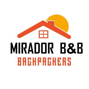 瓦拉斯Mirador Backpackers B&B的房屋承包商的标志