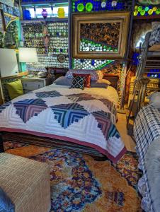 死亡谷安妮塔别墅旅馆客房内的一张或多张床位