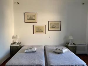 Villa 1853, Spetses Ground Floor客房内的一张或多张床位