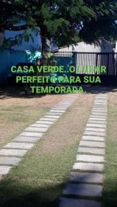 TamoiosCasa Verde的围栏旁公园的走道