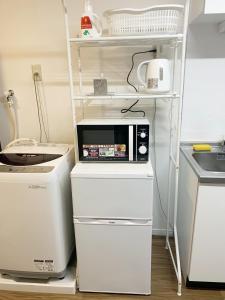 板橋 RCアネックス Rc202的厨房或小厨房