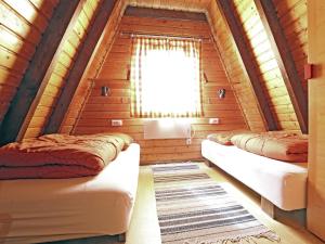 Magnific Holiday Home in Untervalme near Ski Area客房内的一张或多张床位