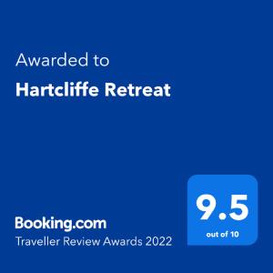 佩尼斯通Hartcliffe Retreat的给哈普提克退修课的文本的阿佩尔截图