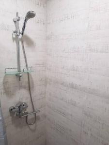 第比利斯Tbilisi House的带淋浴喷头的浴室