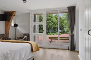 Vakantiehuis Bij Vermeer客房内的一张或多张床位