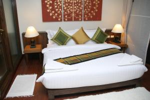 Luxury Condo 2 bedroom Koh Chang, Thailand客房内的一张或多张床位